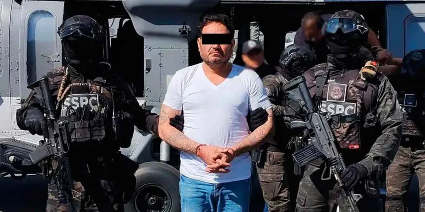 Detienen a “El Botox”, líder de Los Blancos de Troya, tras operativo federal en Michoacán