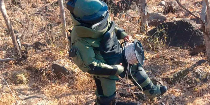Michoacán registra máximo histórico de explosivos desactivados por uso criminal