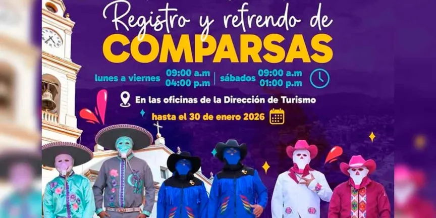 Registra ya tu Comparsa para el Carnaval de Huauchinango