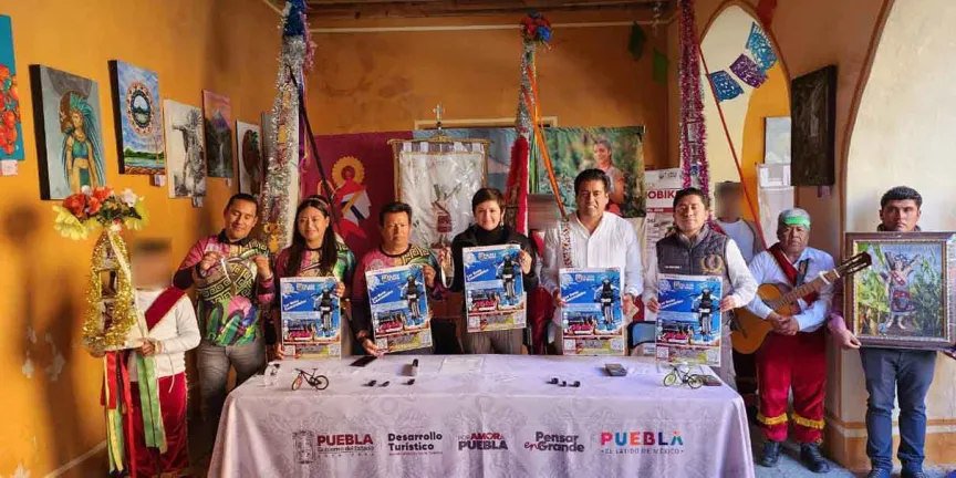 Cuacnopalan apuesta por turismo comunitario con feria patronal y Reto Cuacnobike 2026