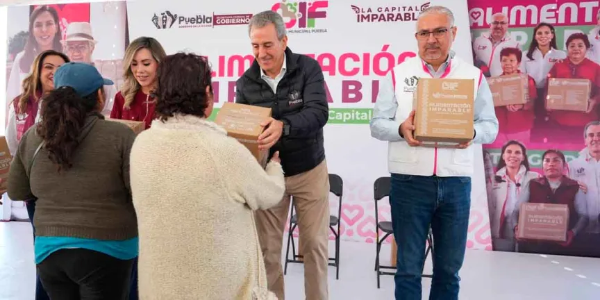 Entrega Pepe Chedraui más de 9 mil despensas en la Laguna de Chapulco