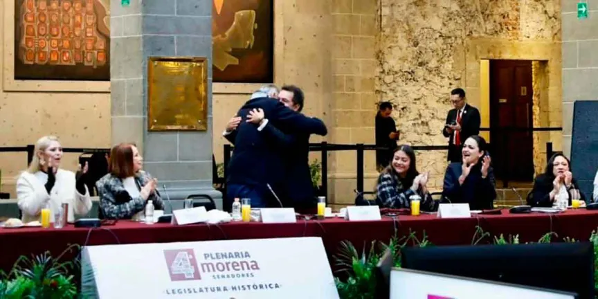 Ignacio Mier es líder del Senado