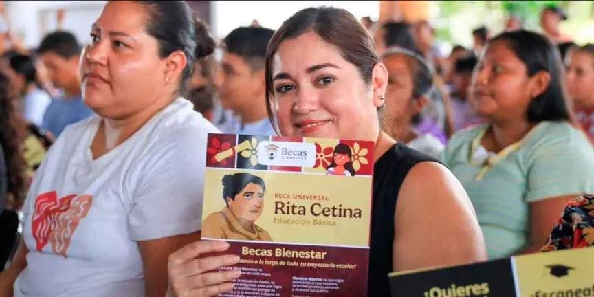   Más de un millón de estudiantes recibirán en febrero el depósito de la beca Rita Cetina