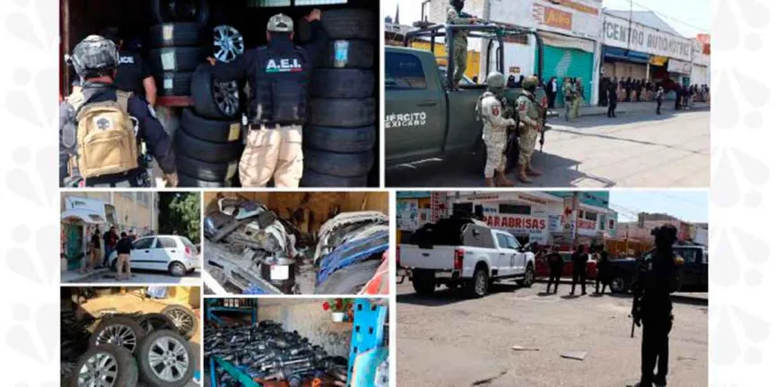 Cateos en La 46 Poniente: FGE Puebla asegura tres inmuebles y vehículos robados