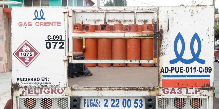 Precio del gas LP varía en Puebla: hasta 30 pesos de diferencia entre regiones