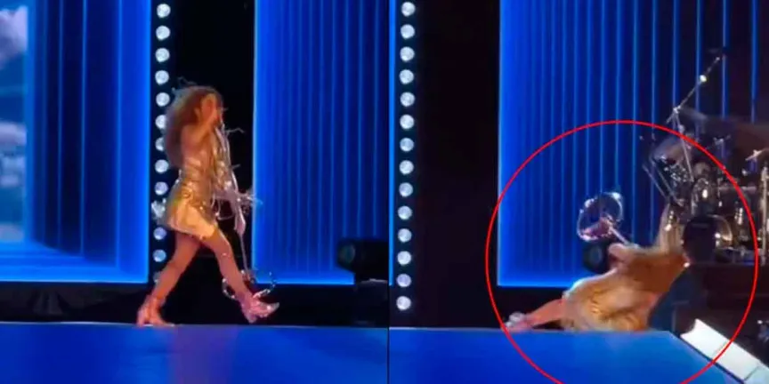 Shakira se cae en pleno concierto en El Salvador y demuestra por qué sigue siendo una leyenda del pop latino