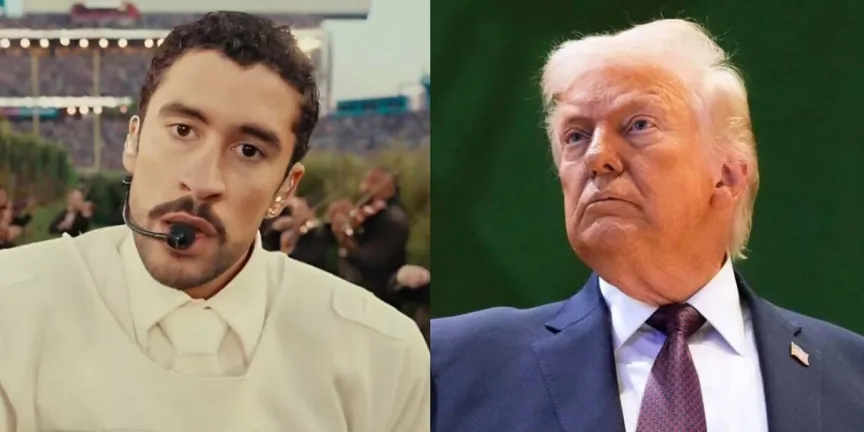 Trump explota contra Bad Bunny y llama su medio tiempo repugnante y terrible en el Super Bowl