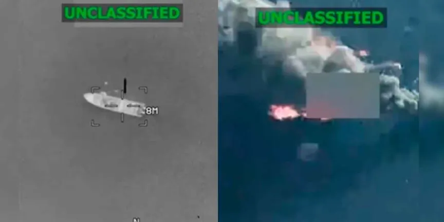 VIDEO. Estados Unidos reporta 11 muertos tras ataques contra lanchas vinculadas al narcotráfico
