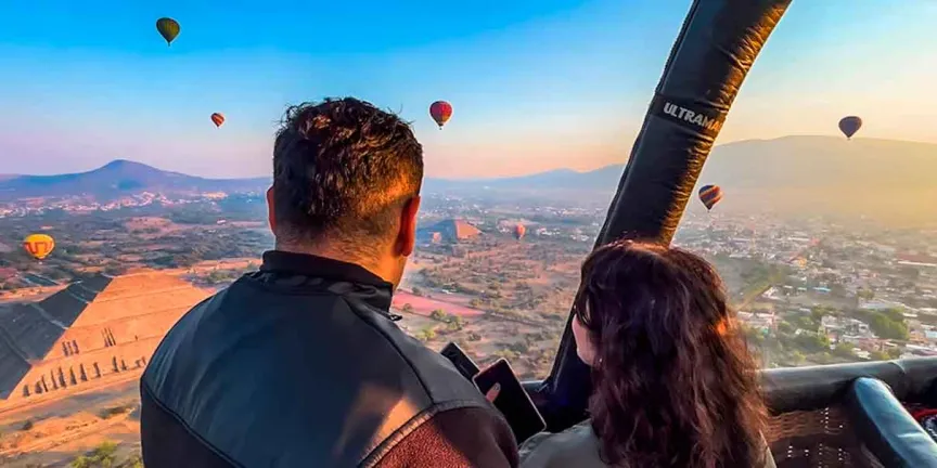 VIDEO. Accidente de globo aerostático en Teotihuacán deja heridos: qué pasó y cómo ocurrió