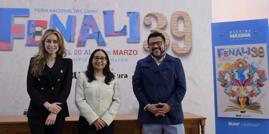 Anuncia BUAP la FENALI 39, del 20 al 29 de marzo