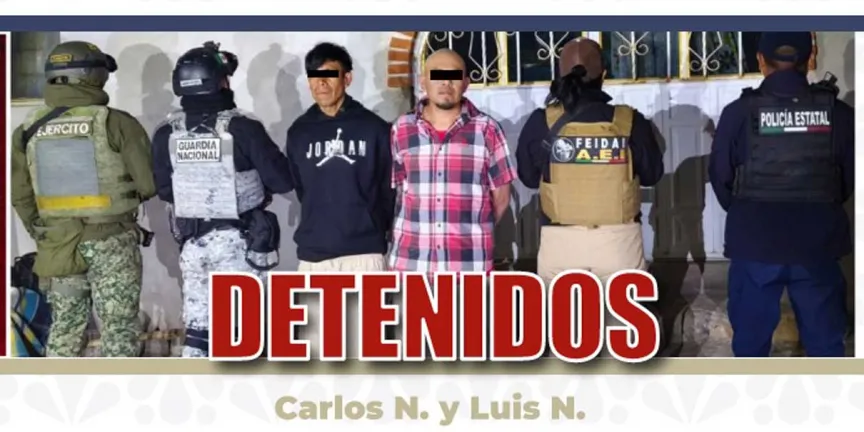 Detienen a par de narcomenudistas en Atlixco