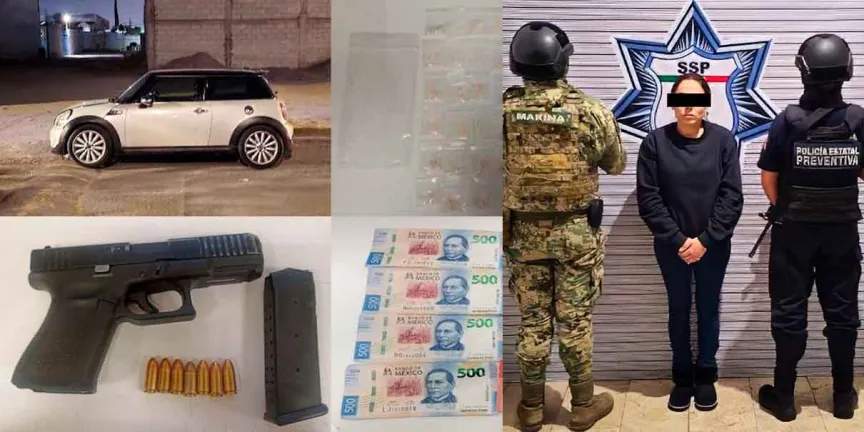 Capturan a “La Blanca”, operadora de La Familia Michoacana en Puebla