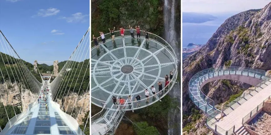 Caminar sobre el vacío sí es posible: así es el Mirador de Cristal de Zacatlán, Puebla
