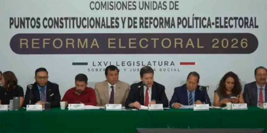 Comisiones de San Lázaro avalan reforma electoral de Sheinbaum con cambios a plurinominales y gasto electoral