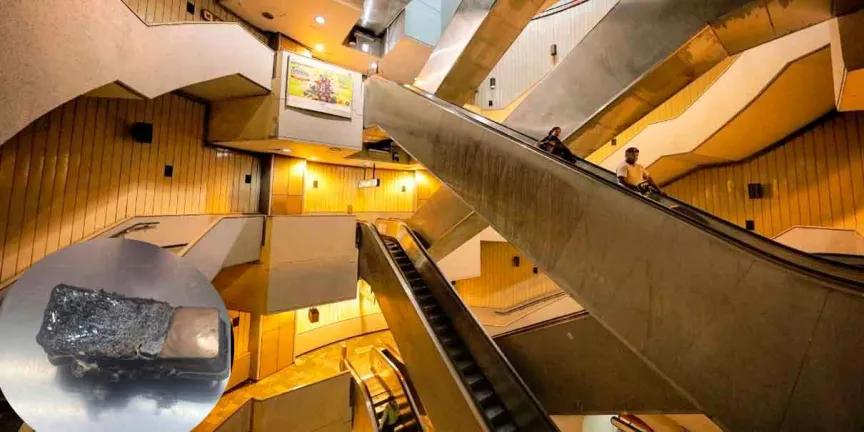Hombre muere tras caer 30 metros en el Metro Camarones; investigan posible explosión de celular