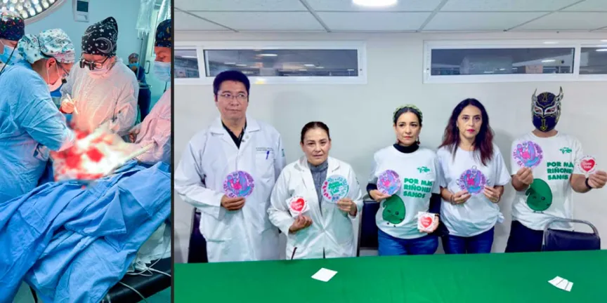 Se realiza la sexta donación de órganos y tejidos en IMSS Puebla
