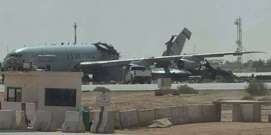 Irán golpea a EE.UU.: destruye avión militar de 700 millones en base saudí