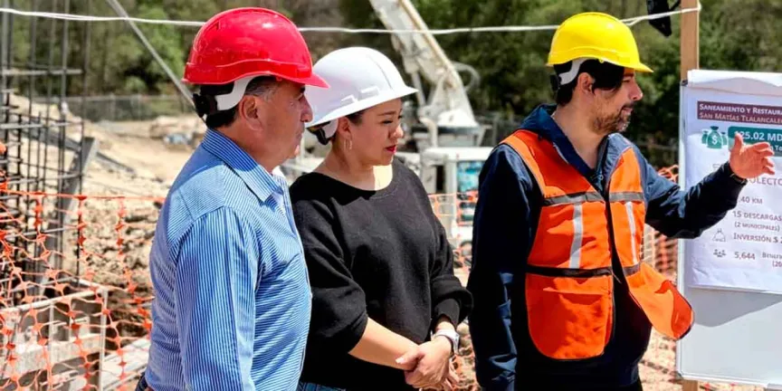 Se estancó avance de trabajos para sanear el río Atoyac en Tlahuapan