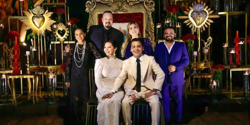 Revelan tensiones familiares entre Ángela Aguilar y Christian Nodal tras su boda en Roma