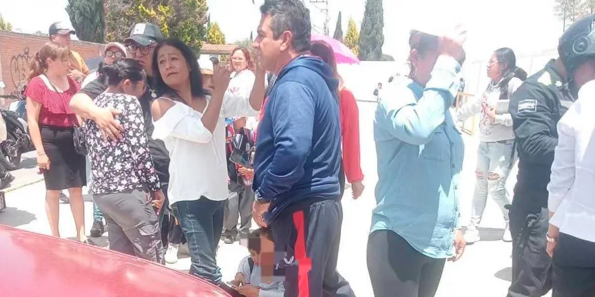 Madre y sus dos hijos fueron arrollados en Huejotzingo
