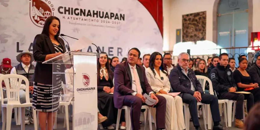 "Las Mañaneras" del edil de Chignahuapan con sospechas de reelección  