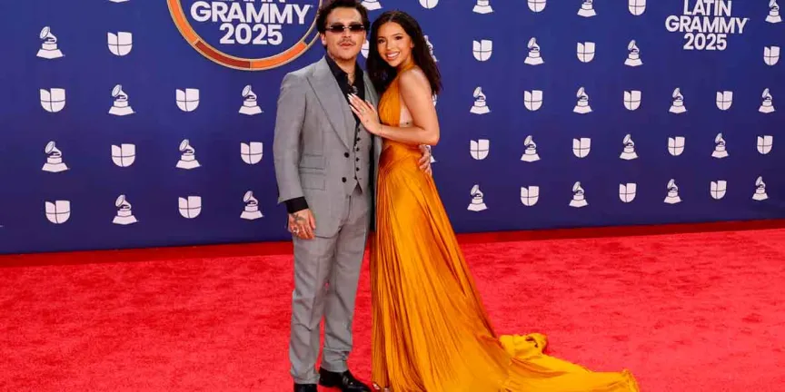 Christian Nodal habla de Ángela Aguilar: “Es un ángel en mi vida” durante gira internacional