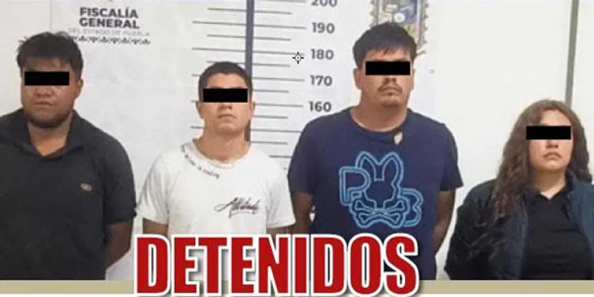 Detienen a cuatro en Libres con droga y cargos por cohecho tras intento de soborno