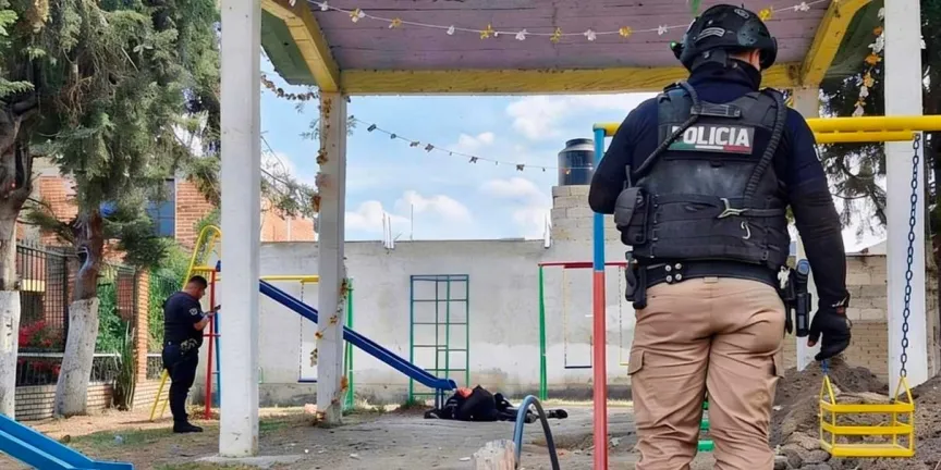 Mataron a un hombre a balazos en un parque de Texmelucan 
