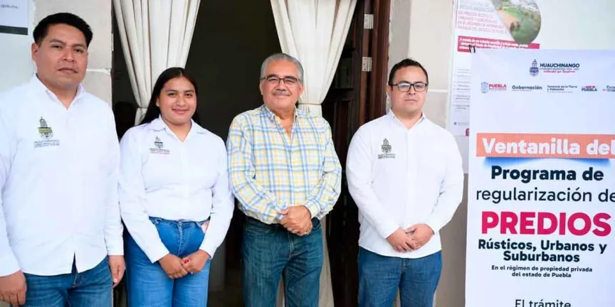  Se facilita el servicio para regularizar predios en Huauchinango