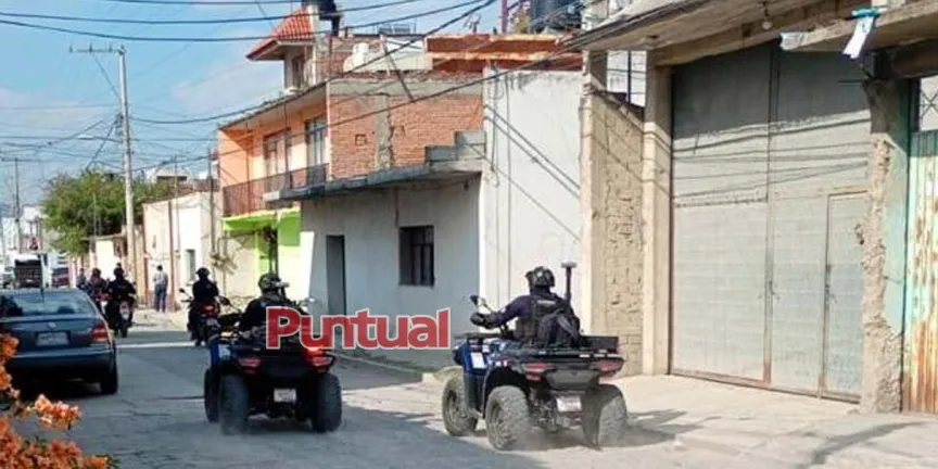 Persecución en Texmelucan por robo de auto desata movilización policiaca