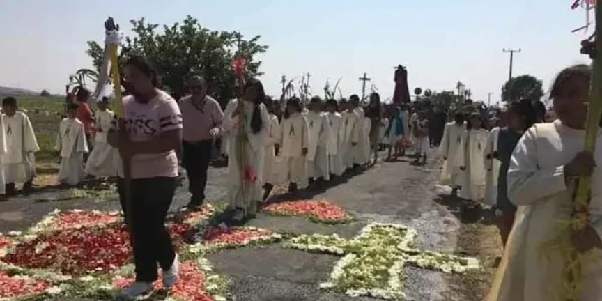 Procesión del Silencio nocturna en Atlixco este VIERNES SANTO