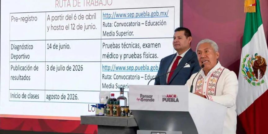 Puebla consolida su auge deportivo con bachillerato tecnológico
