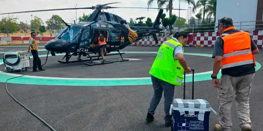 Puebla lleva esperanza a la CDMX con traslado exitoso de hígado