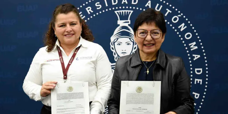 Recibe BUAP títulos de concesión por parte de Conagua