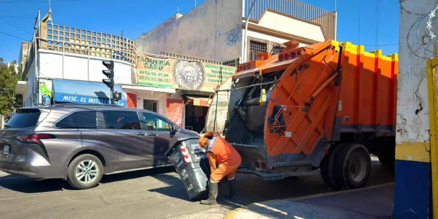Recolección de basura en Puebla operará normal en Jueves y Viernes Santo