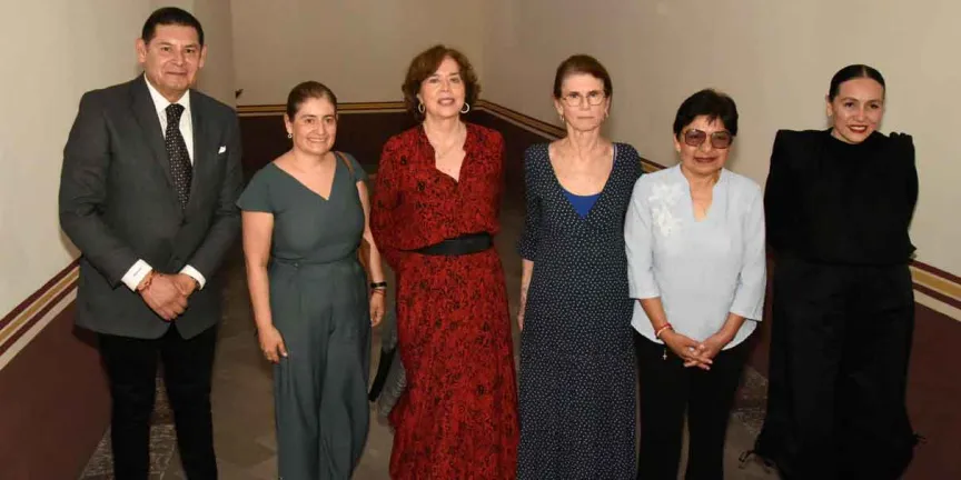 Se inaugura la Cátedra Magistral Dra. Matilde Montoya en el salón Barroco de la BUAP