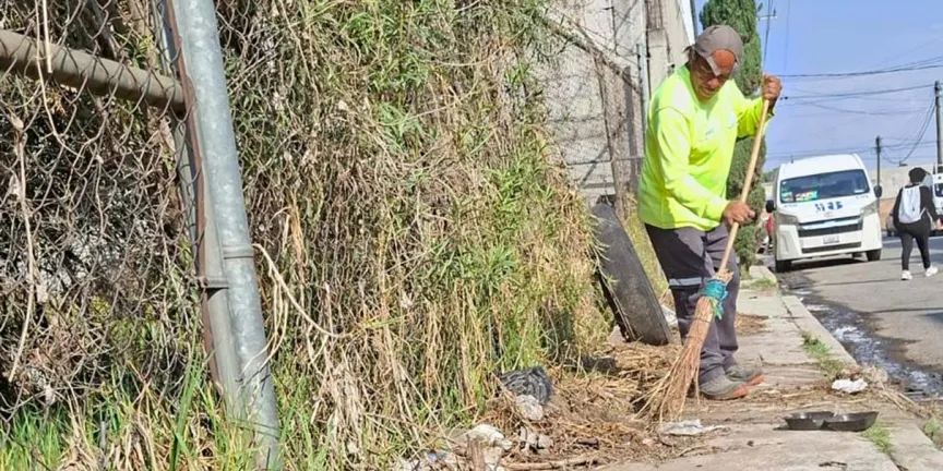 Arranca nueva jornada de limpieza en San Pedro Cholula con programa “Barriendo tu Calle”