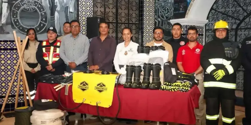 Atlixco invierte más de 1.5 millones de pesos en equipamiento para emergencias