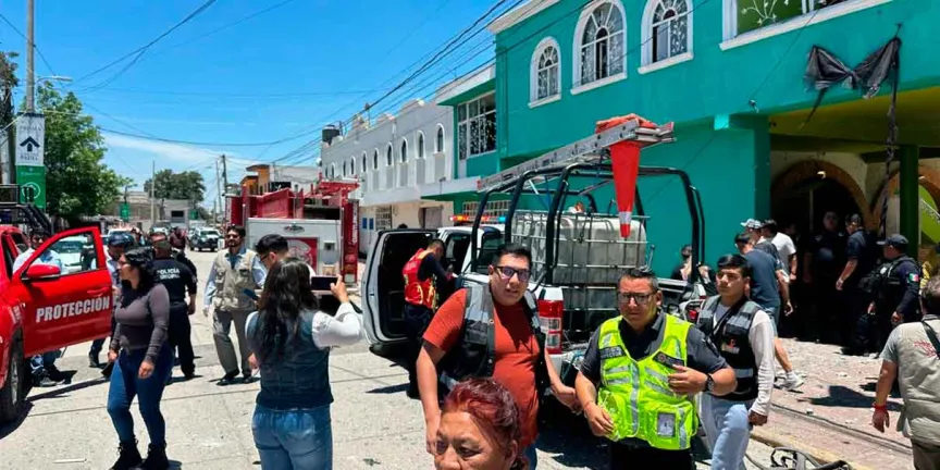 Autoridades atienden explosión en Cuautlancingo, no reportan heridos