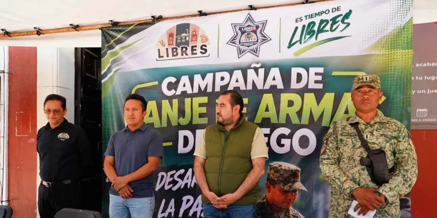 Campaña “Sí al Desarme, Sí a la Paz” llegó a Libres