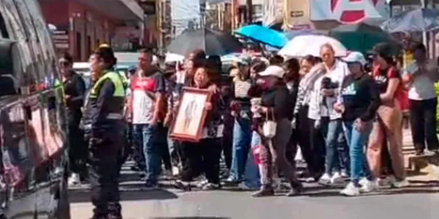 En Texmelucan piden justicia por la muerte de Jonathan 