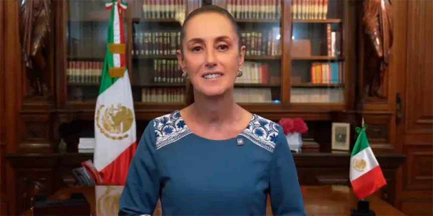 Puebla celebra en el zócalo dos años del triunfo de Sheinbaum