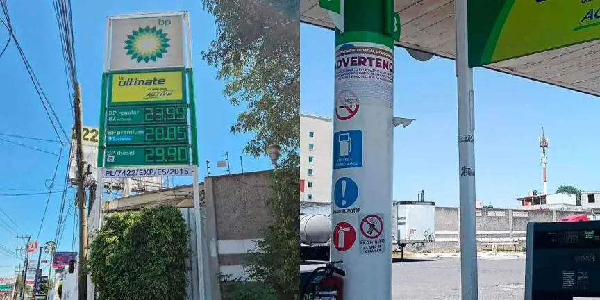 Exhiben en Palacio Nacional a gasolinera poblana