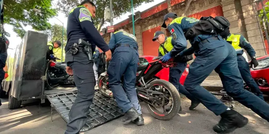 Acabarán abusos en municipios durante operativos contra motos