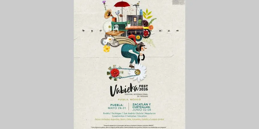 Puebla será sede de Vabieka Fest 2026 con funciones, talleres y artistas internacionales