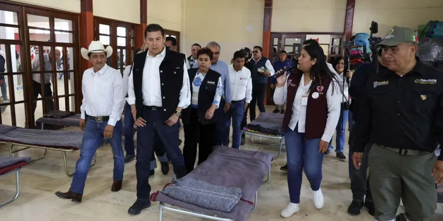 Activan refugio contra las lluvias en Huauchinango; puede recibir a 700 personas