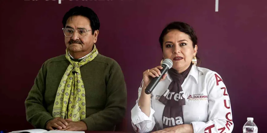 Azucena Rosas niega interés en liderar el Congreso local rumbo al proceso electoral de 2027