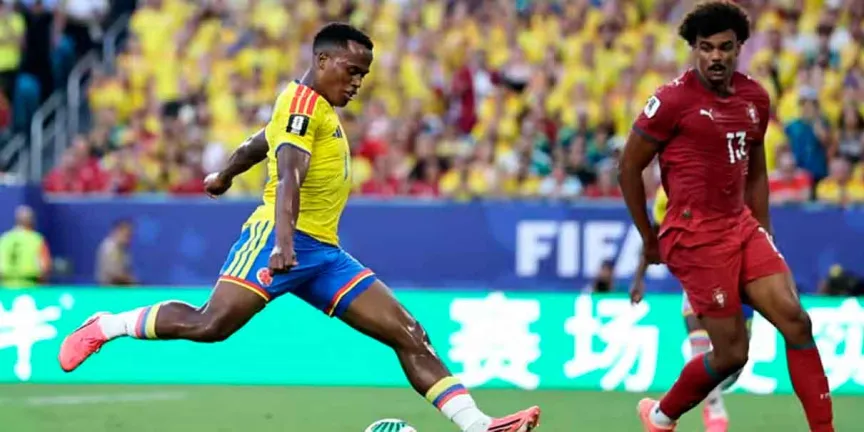 Colombia  avanza como líder del Grupo K sin anotar ante Portugal en la Copa Mundial