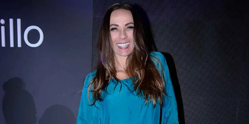  CUMPLE SU PROMESA. Consuelo Duval revive la foto que le costó su matrimonio tras triunfo de la Selección