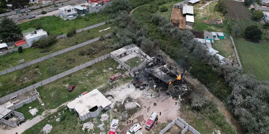 Fuerte explosión en Tepeaca: estallan cuatro cisternas de gas LP
